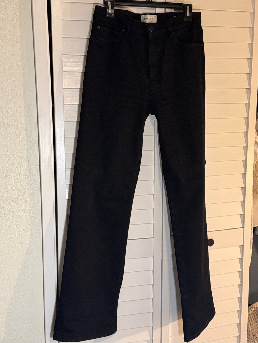 Frame- Arrow Sz 29 Jet Black/Bootcut/H-rise